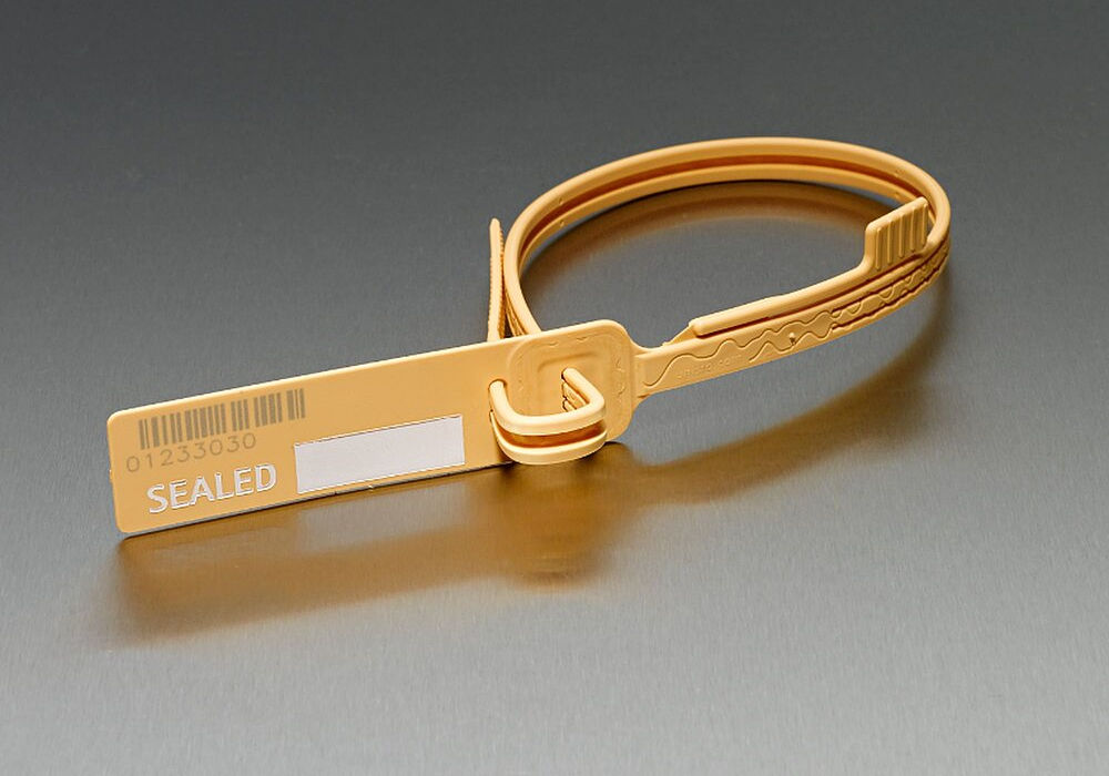Unisto Twinstar pull-tight security seal closed