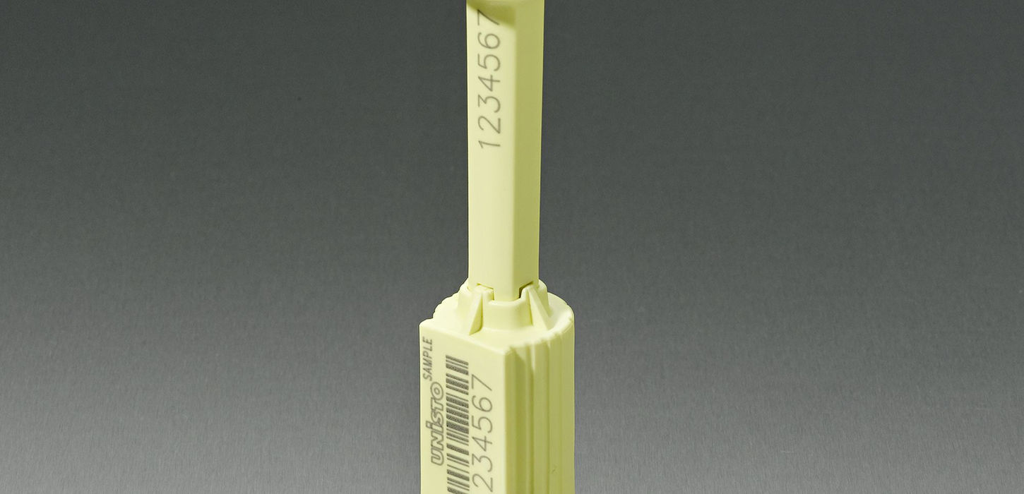 Unisto Genius Solid high-security metal bolt seal