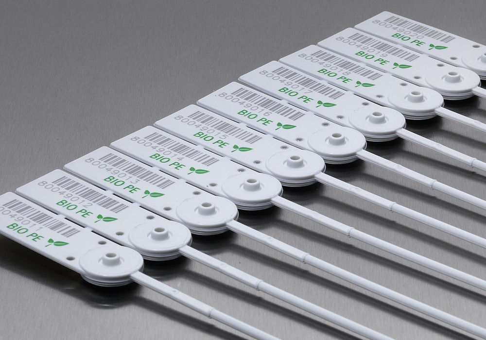 Ten Unisto Medio Bio-Based PE sustainable security seals