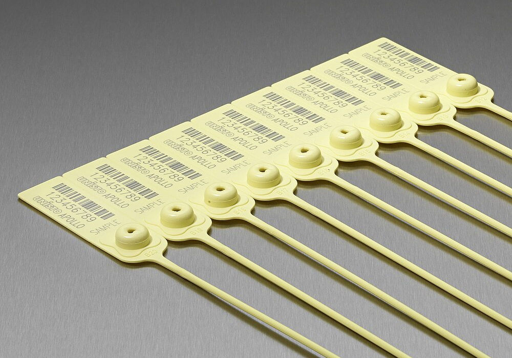 Ten Unisto Apollo tamper-evident security seals